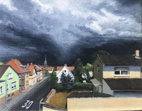 22-4, AcrylLW, 14x18 cm, 2020